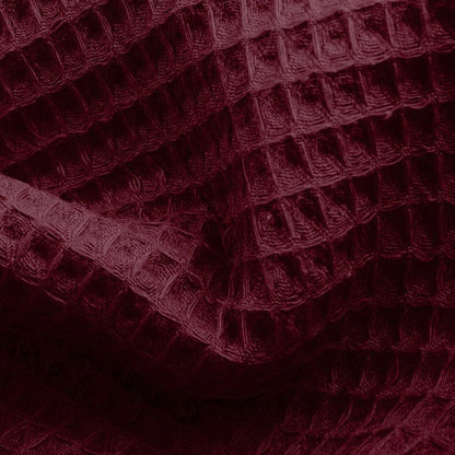 Tissu gaufré bordeaux 230 g/m²