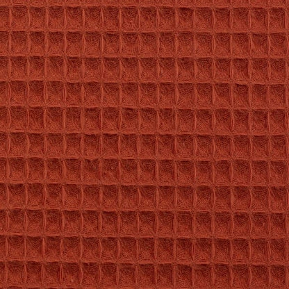 Tissu gaufré rouge brique (Brick) 230 g/m²