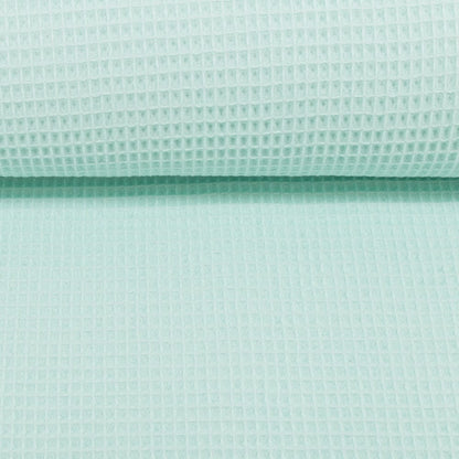 Waffle couleur menthe 230 g/m²